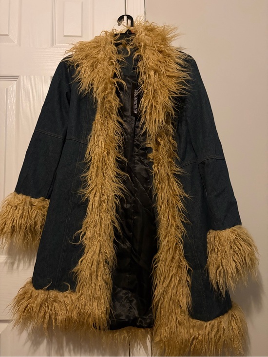 Current Mood Jackets & Blazers - Current Mood Denim Penny Lane Afghan Coat